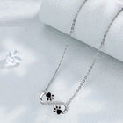 Collar Empreinte de Huella Infini con Zirconia 2