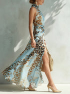 Daniela | Vestido con estampado animal 2