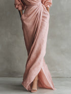 Lorena Vestido Maxi con Escote en V 5