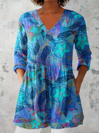 Lilia | Blusa larga con escote en V 1