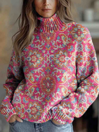 Dolores | Jersey Cuello Alto Ornamentado 4