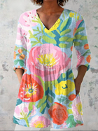 Juliette | Blusa larga con escote en V 1