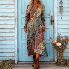 Fernanda | Vestido Maxi Bohemio Fluido 2