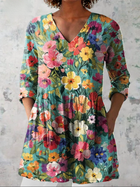 Ines | Blusa larga con escote en V 1