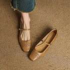 Gabriela | Zapatos Mary Jane Planos con Punta Cuadrada 4
