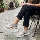Sandalias planas y transpirables con puntera abierta para mujer, ideales para el verano 2