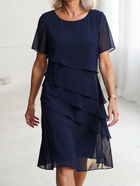 Julia – Vestido Elegante y Fluido con Volantes 2