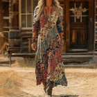 Fernanda | Vestido Maxi Bohemio Fluido 1