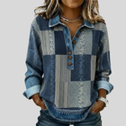 Serena | Buzo Patchwork por Bloques de Color 1