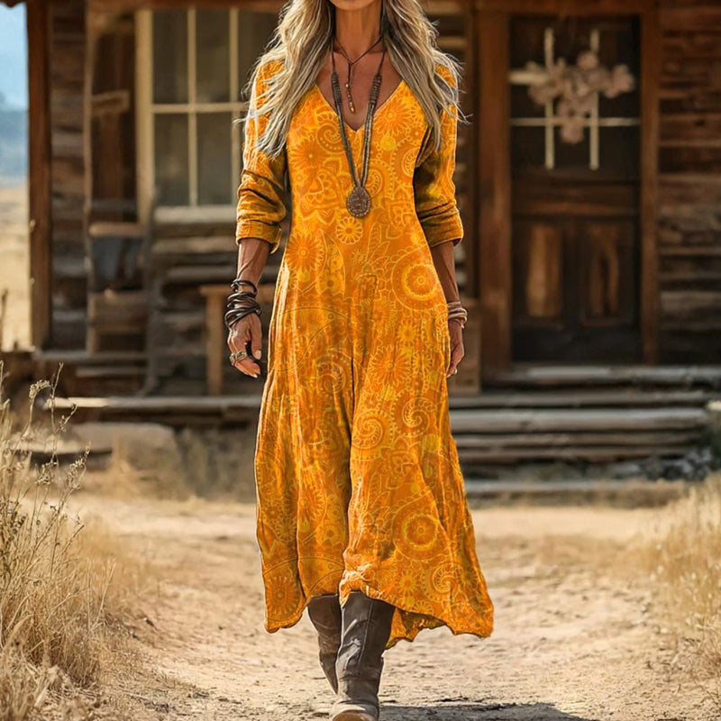 Isabella | Vestido Maxi de Espíritu Libre