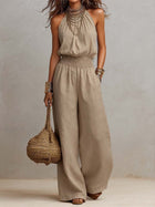 Ainara | Mono con cuello halter 1
