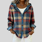 Florencia | Camisa-Chaqueta a Cuadros con Capucha 1