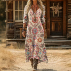 María | Vestido Maxi Floral Bohemio 1