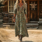 Paula | Vestido Bohemio de Espíritu Libre al Tobillo 1