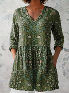 Addison | Blusa larga en V 1