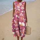 Vestido de verano cómodo sin mangas 1
