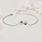 Pulsera Huella de Perro Infini con Zircons 3