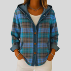 Florencia | Camisa-Chaqueta a Cuadros con Capucha 2