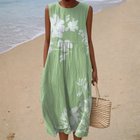 Vestido de verano cómodo sin mangas 1