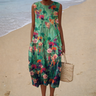Vestido de verano cómodo sin mangas 1