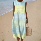 Vestido de verano cómodo sin mangas 1