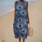 Vestido de verano cómodo sin mangas 1