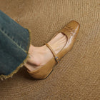 Gabriela | Zapatos Mary Jane Planos con Punta Cuadrada 5