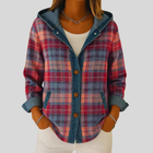 Florencia | Camisa-Chaqueta a Cuadros con Capucha 3