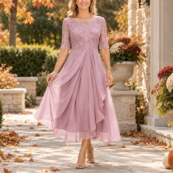 Carolina | Vestido Midi de Caída Elegante