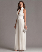 Camila | Mono de Cuello Halter y Pierna Ancha 2