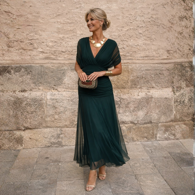 Camila | Vestido Maxi Off Shoulder