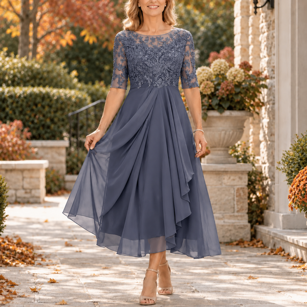 Sofía | Vestido Midi de Caída Elegante