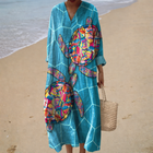 Vestido de Verano Impreso que Realza 1