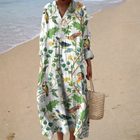 Vestido de verano estampado favorecedor 1