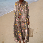 Vestido de Verano Impreso que Realza 1