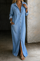 Delana | Vestido Vaquero con Botones 2