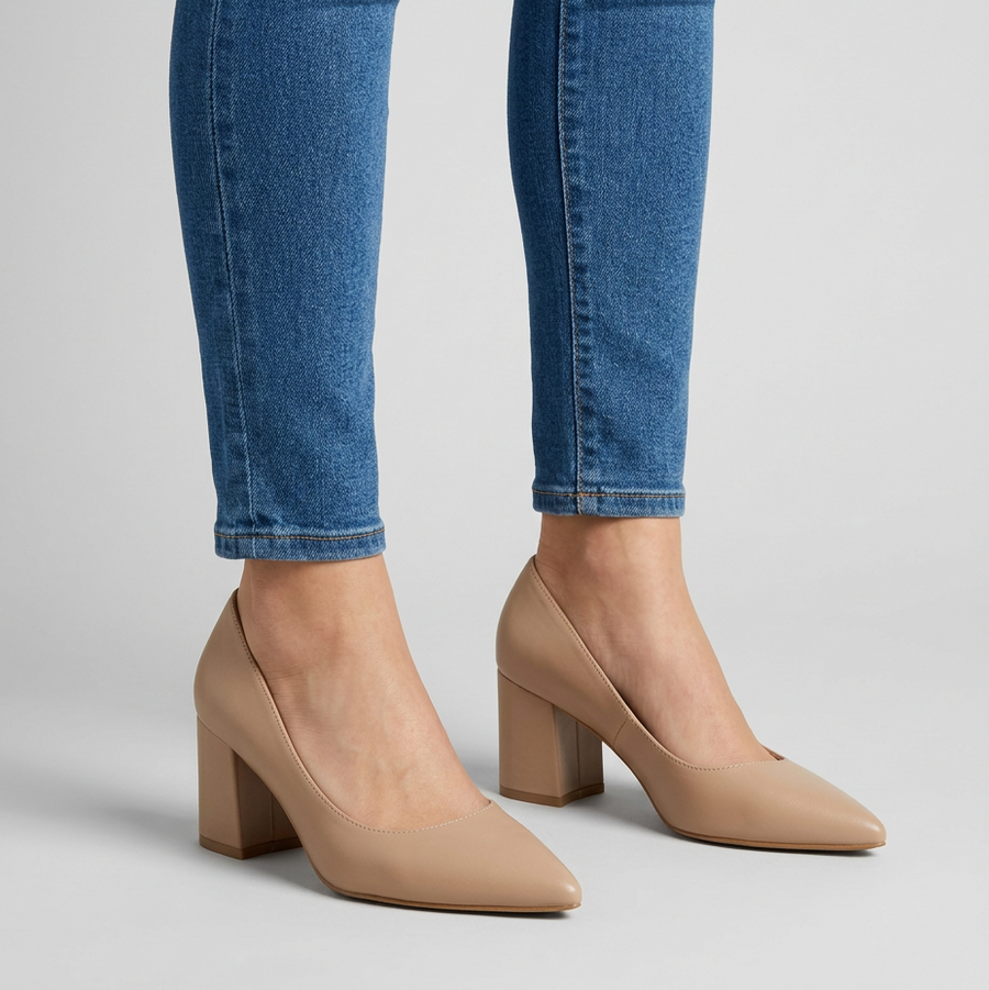 Deva - Zapatos de salón cómodos para mujer