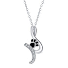 Collar Colgante Huella Adorable 4