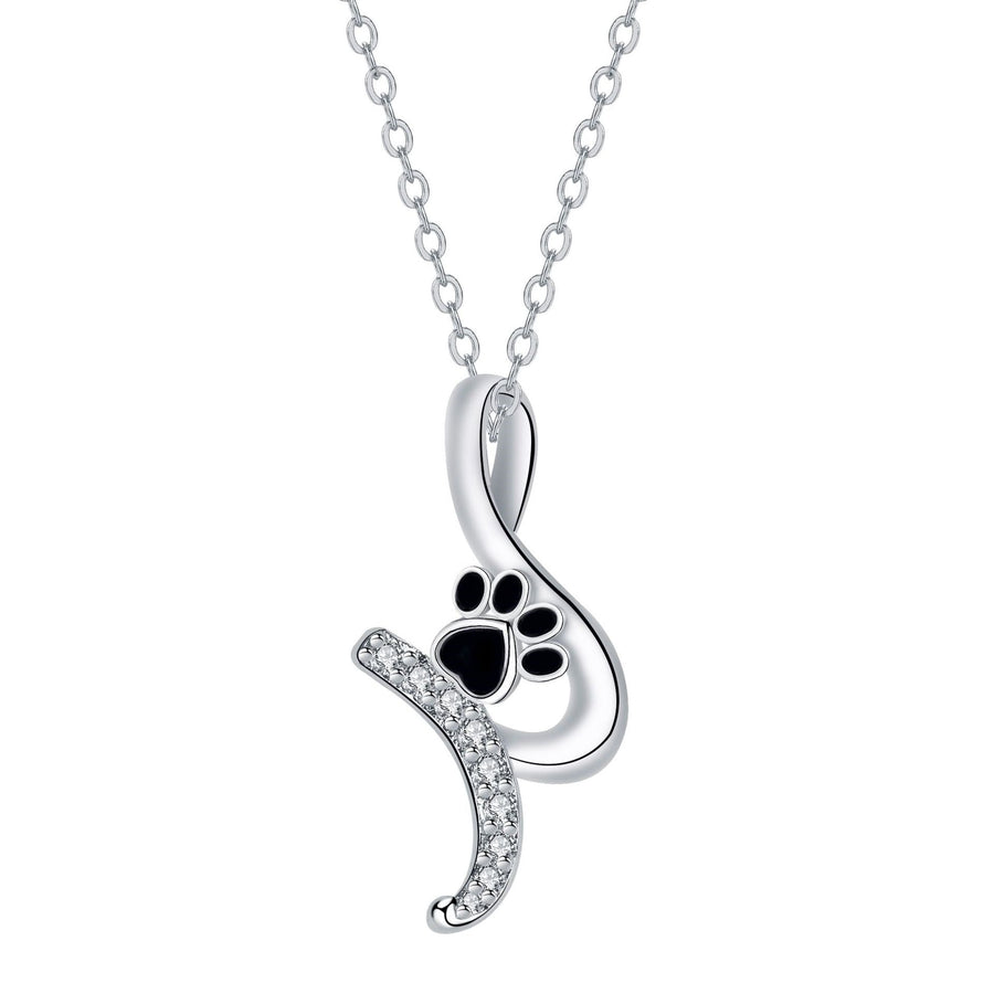 Collar Colgante Huella Adorable