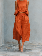 Freya Conjunto de Dos Piezas para Mujer con Bajo Fruncido 3