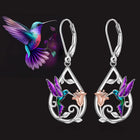 Hermoso Collar Colibrí para Mujer con Aretes de regalo 3