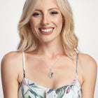 Hermoso Collar Colibrí para Mujer con Aretes de regalo 4