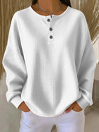 Milagros | Sudadera Henley Gofrada 2