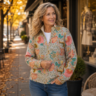 Xanthe™ | Cárdigan con Estampado Floral Vintage de Jardín 2