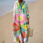 Vestido de verano estampado favorecedor 1