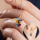 Set de joyería Colibrí Élise - Collar y Aretes 5