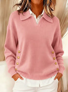 Vicenta | Jersey con Cuello Polo y Botones 2