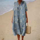 Vestido de verano estampado favorecedor 1