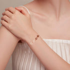 Pulsera Huella de Gato en Plata de ley - Talla ajustable 4