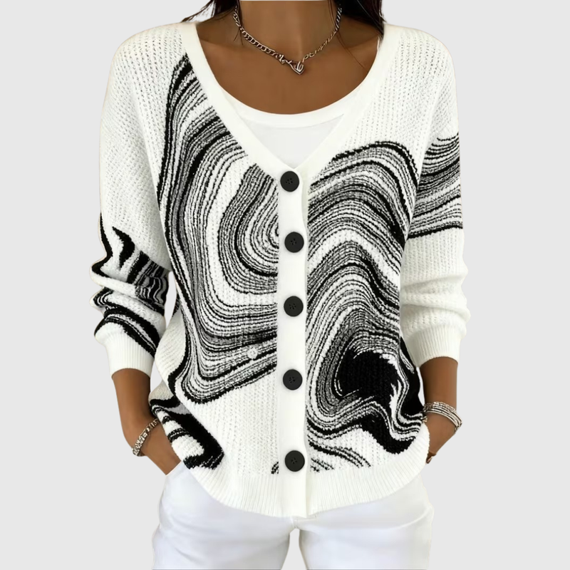 Emilia | Chaqueta de Punto con Botones